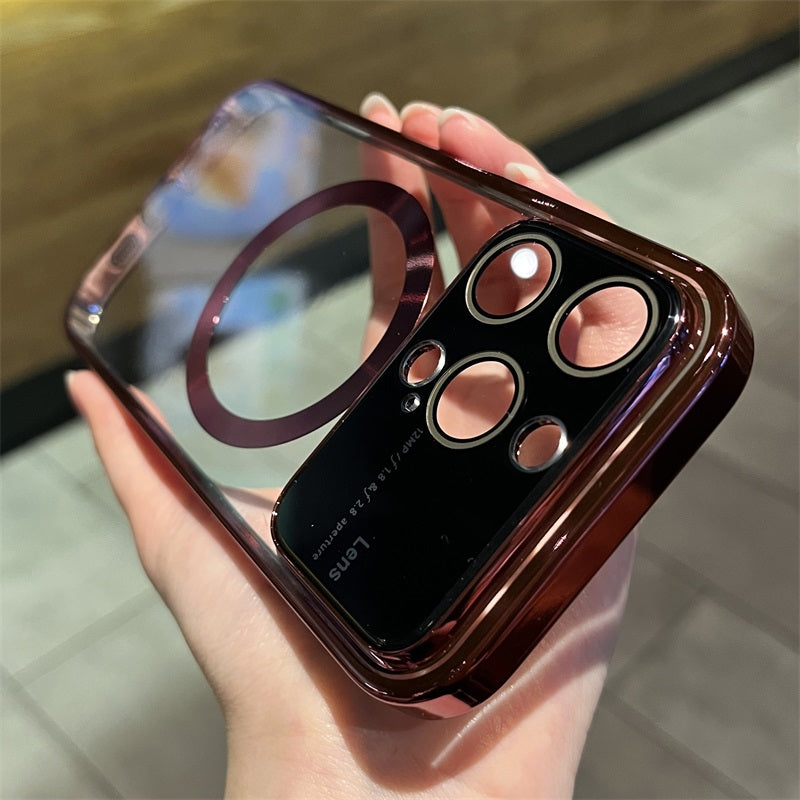 Magnetic Phone Case with Lens Film