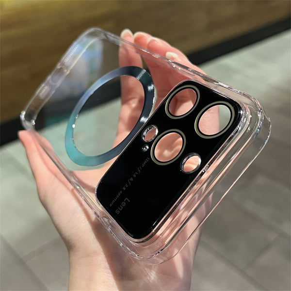 Magnetic Phone Case with Lens Film