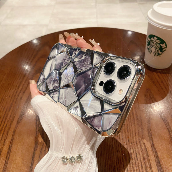 Rhombus Phone Case Marble