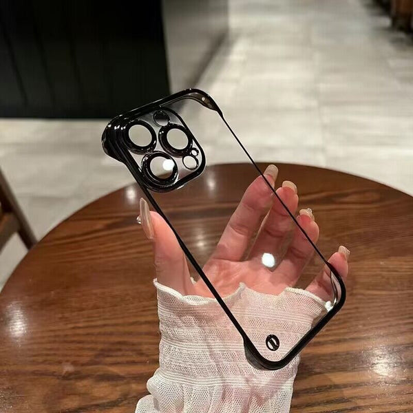 iPhone Case Borderless With Lens Protector