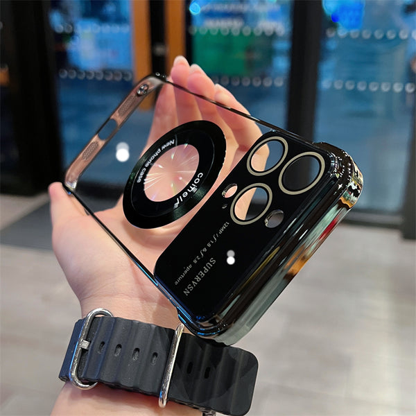 iPhone Case Double Circle Megnetic Borderless