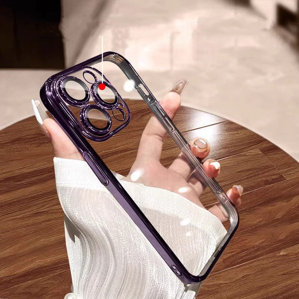 iPhone Case with Lens Film