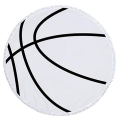 Basketball 3D Beach Towel
