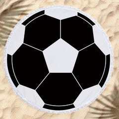 Basketball 3D Beach Towel