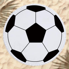 Basketball 3D Beach Towel