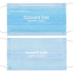 Face Mask Disposable 3-Ply 50PCS 100PCS