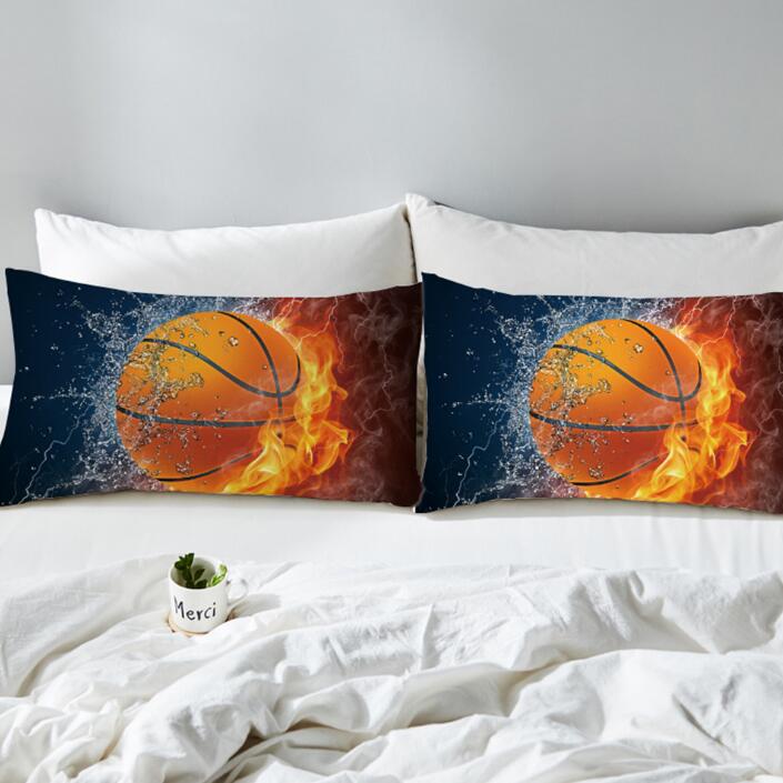 One Pair of 3D Basketball Pillow