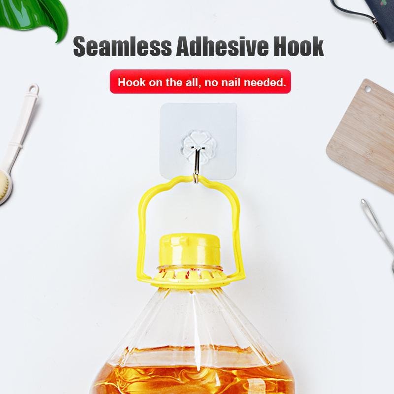Seamless Adhesive Hook 10 Pcs