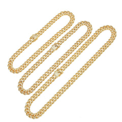 Woowooh 13MM Infinite Link Chain with CZ Stones