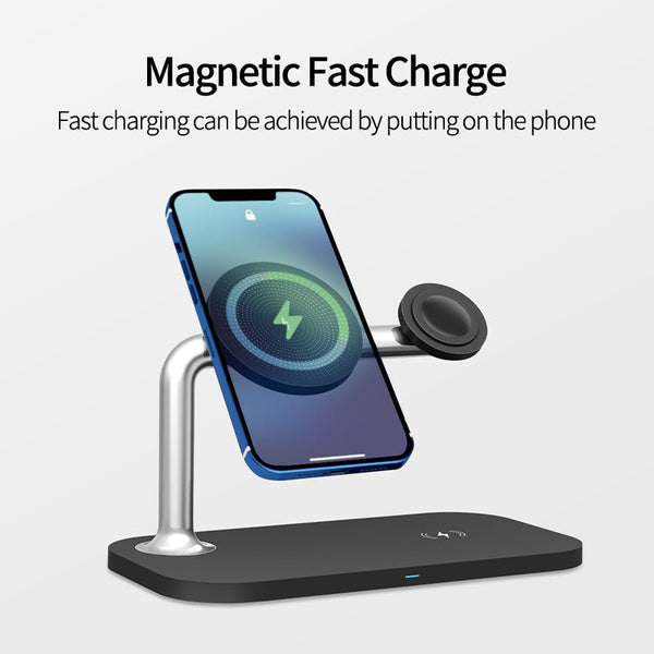 Woowooh 15W 3 in 1 Magnetic Wireless Charging Station