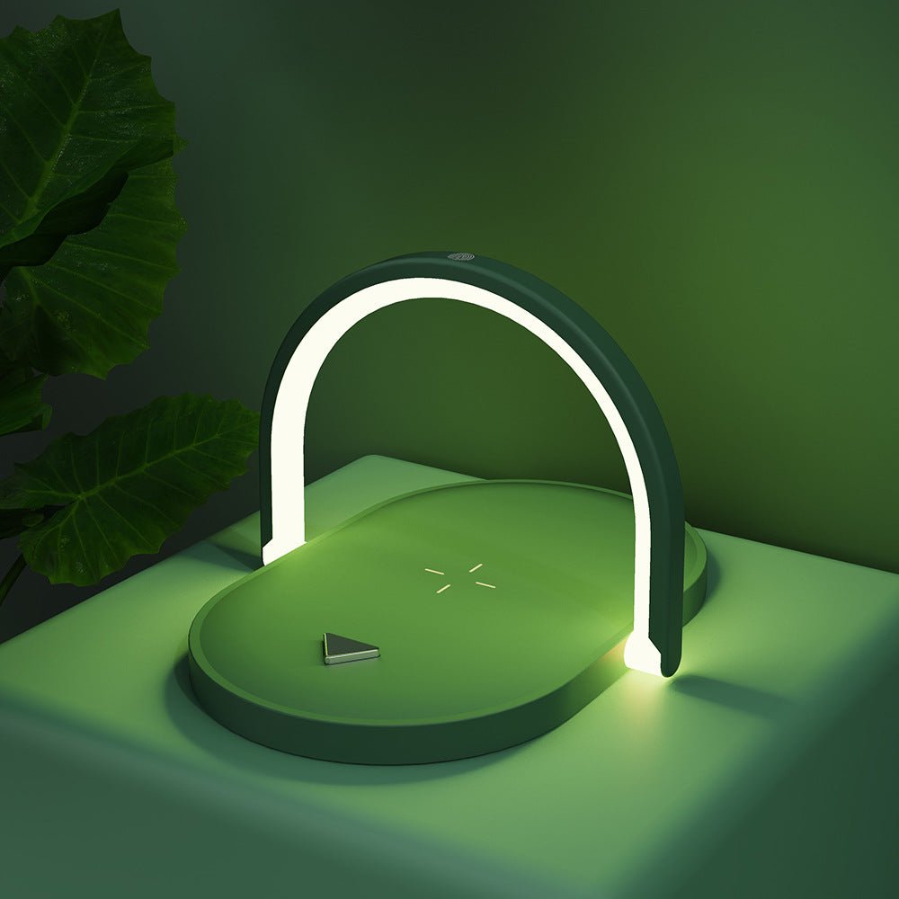 Woowooh 15W Qi Fast Wireless Charger with Table Lamp