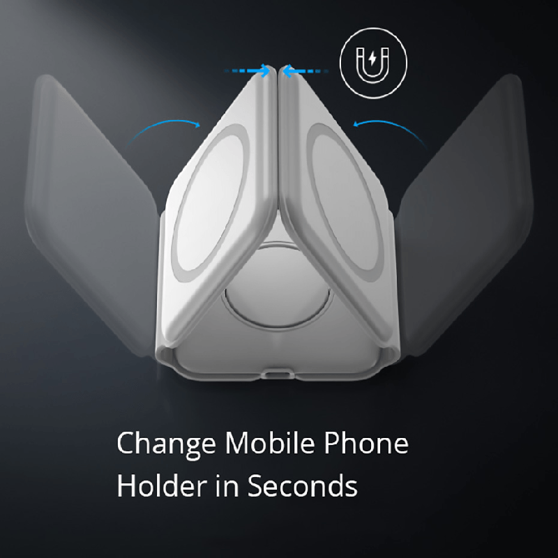 Woowooh 3 in 1 Foldable Wireless Charge Station