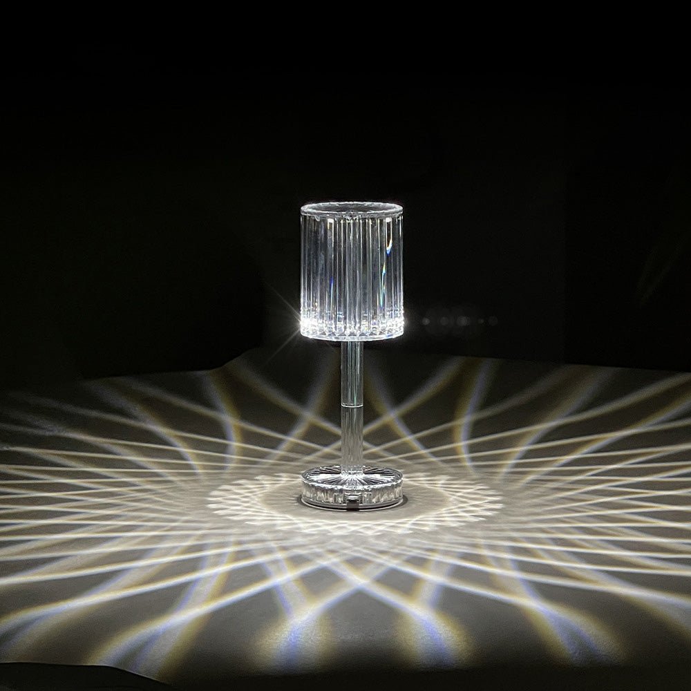 Woowooh Crystal Table Desk Lamp Ambient Light