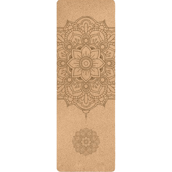 Woowooh Datura Flower Cork Yoga Mat