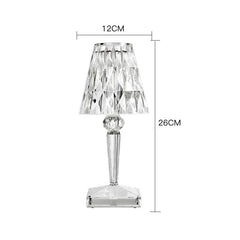 Woowooh Diamond Table Lamp Crystal