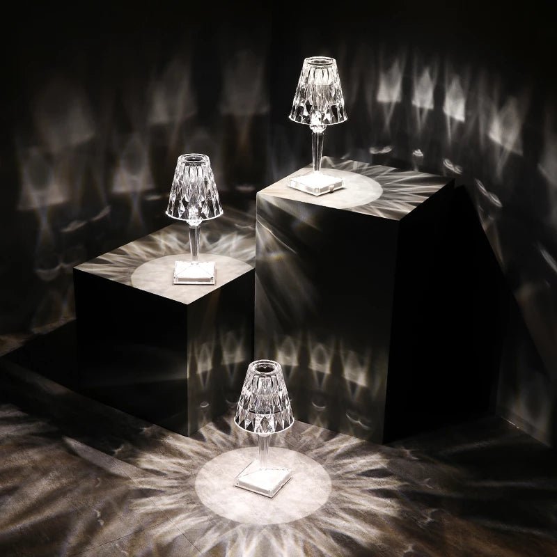 Woowooh Diamond Table Lamp Crystal