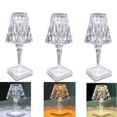 Woowooh Diamond Table Lamp Crystal