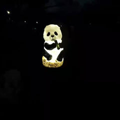 Woowooh Outdoor Panda Solar Garden Light