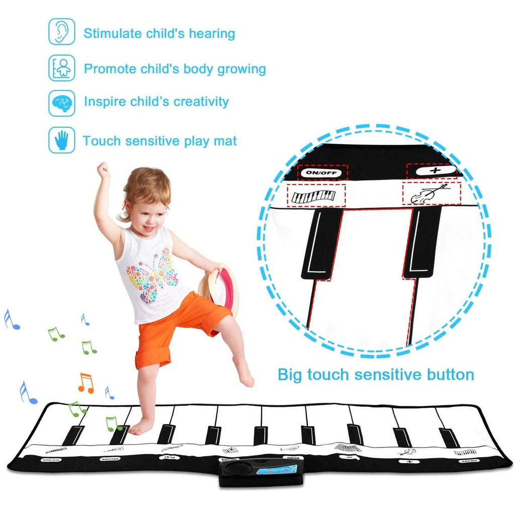 Woowooh Piano Play Mat for Kids