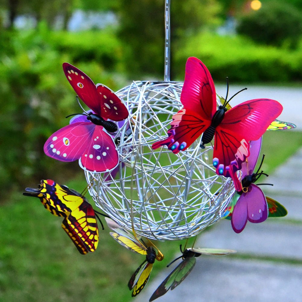 Woowooh Solar Butterfly Garden Decorative Light