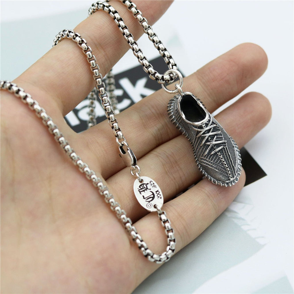 Woowooh Sport Runnig Shoe Pendant with Chain Gift for Runner